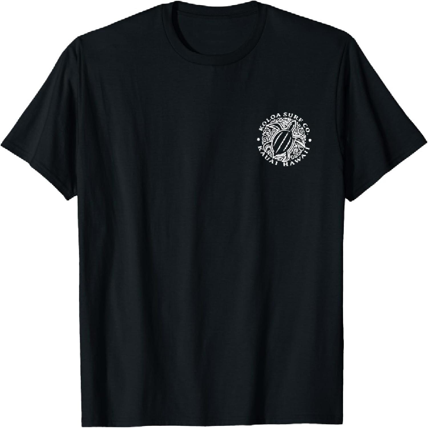 Koloa Surf Гавайская Черепаха Хонь Легкая Графическая Футболка S
