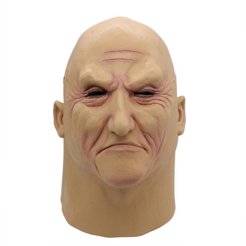 

Man Realistic Latex Mask Old Male Disguise Halloween Fancy Dress Bruiser Bouncer
