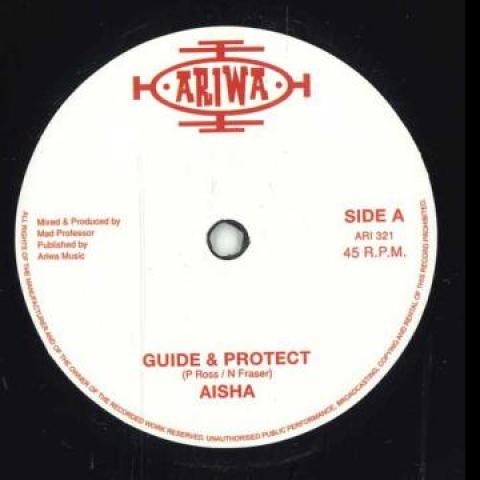 

7inch Record AISHA / MAD PROFESSOR - Guide & Protect / Aztec Warrior ARI321 Ariwa UK 2023 UK Reggae, Ska & Dub