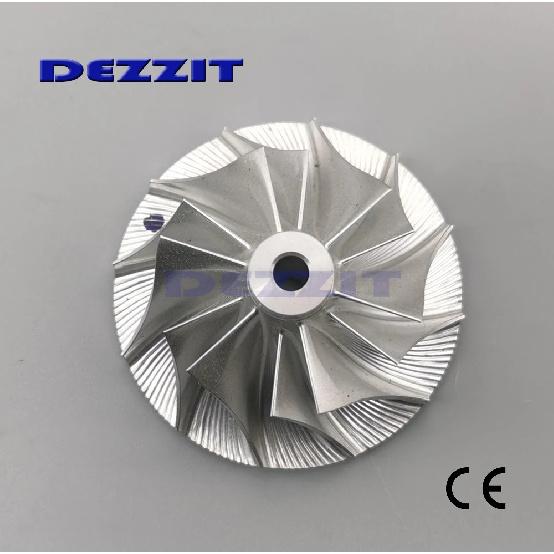 K03 36/50mm 6+6 blades Performance Turbo Billet Compressor wheel/Milling wheel for Passat B5 1.8T 53039700029 turbocharger parts красный