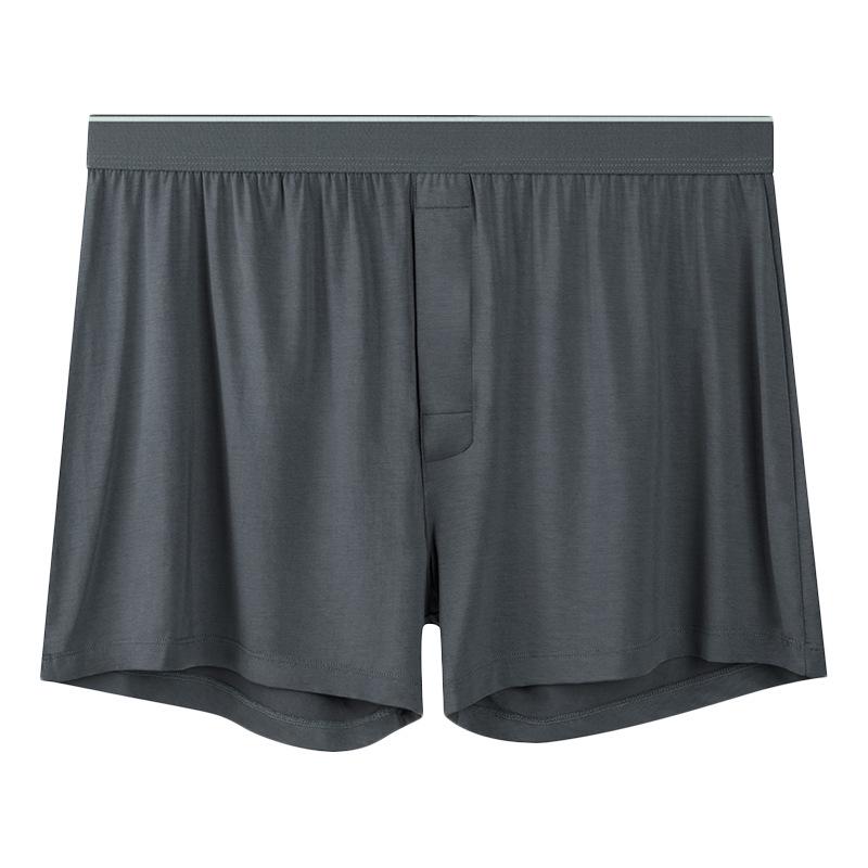 Herren Übergröße 60er-Pack Modal Atmungsaktive Boxershorts - Jugend Lockerer Schnitt, Vier-Ecken-Stil
