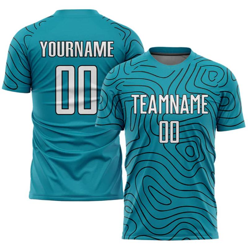 3D-Druck Benutzerdefiniertes Namens-Fußball-T-Shirt Herrenbekleidung Persönlichkeit Benutzerdefiniert Teamname Logo Kurzarm-T-Shirts Sommer Neues T-Shirt Top