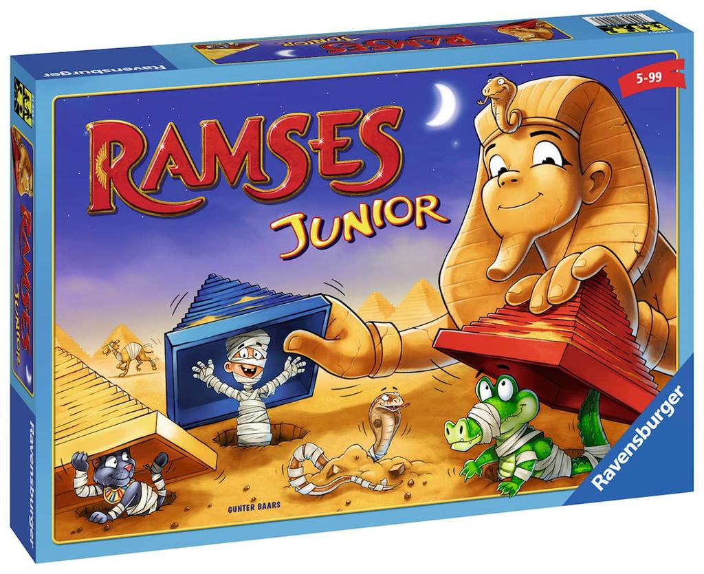 Ravensburger Junior Ramses 21445 7 Board Ages Educational Gift Game, 5+ [Tabletop Game, Game, (Birthday/Christmas)]