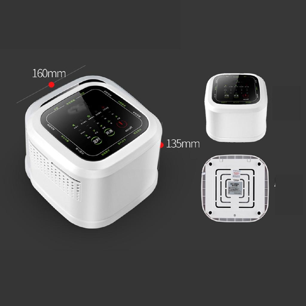 Portable air purifier Negative ion sterilizer Household generator Anion air purifier Ozone generator HEPA Carbon filter