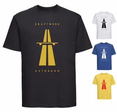 Kraftwerk Tribute Autobahn Retro Techno T-Shirt Electronic Music Tee