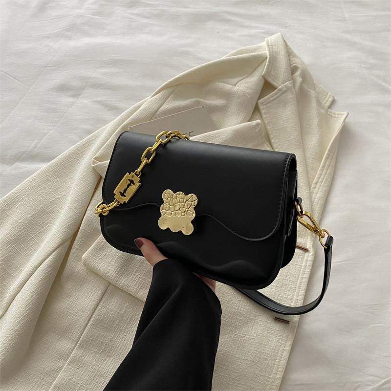 Trendy Small Square Bag For 2024 Spring Fashion Street Style Single Shoulder Underarm Bag