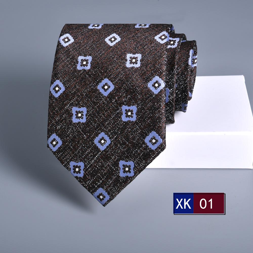 Стильный мужской формальный деловой полосатый жаккардовый галстук ручной работы 146cm*8cm*3.5cm