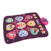 Dance Mat Toy 9 Key Wireless Dance Pad Anti Slip Interactive Music Game Dance Toy Battery Powered 40.55x34.65in