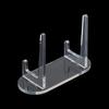 10-50PCS Acrylic Clear Stand Acrylic Easel Display Stand Multi-Functional Holder for Plate Card Commemorative Coin Collectibles Home Office Decoration