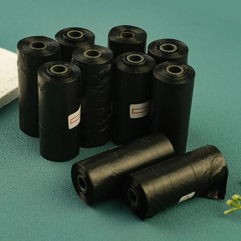 

Biodegradable Pet Supplies Dog Poop Bags for Waste Refuse Cleanup (15 Bag/ Roll)Puppy Cat Pooper Scooper Bag Rolls Outdoor Clean 10 Rolls