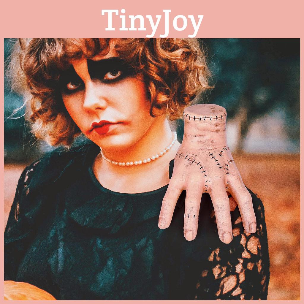 Addams Family Wednesday Hand Figure Latex Decorations Cosplay Fans