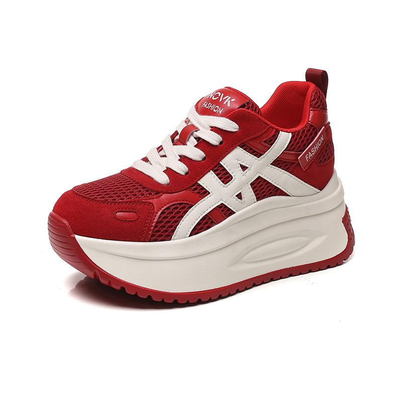 Anti-velvet Dad Shoes Autumn New Shoes Women's Shoes Versatile Casual Heightening Shoes Platform Running Sneakers