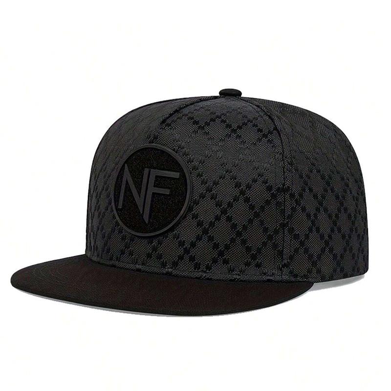 Men's Fashion NF Letter Embroidered Snapback Cap Adjustable Hip Hop Baseball Cap Unisex Outdoor Sun Hat Snapback Hat