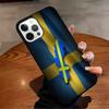 Sweden Flag Phone Case For iPhone 17 Air 16 15 14 13 12 11 Pro Max Max Plus Bumper Case Cover