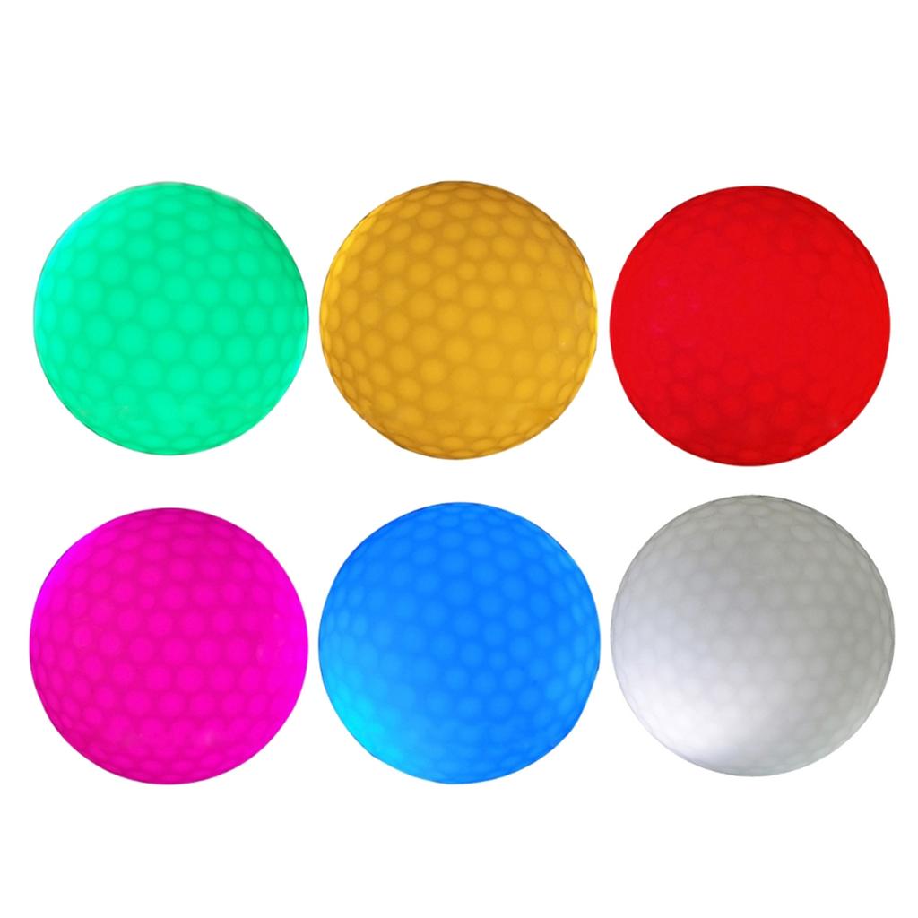 Light Up Goff Balls Glow In The Dark Golf Balls for Golf Lover Outdoor Sports Gift Glowing Golf Balls or Golf Balls Game