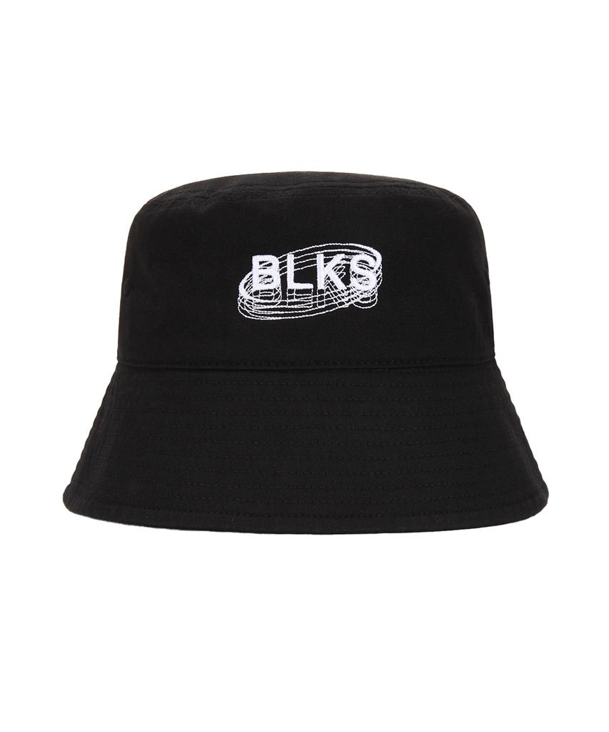 Beullaegsaenjeu Grip Holo Embroidery Bucket Hat_Black
