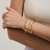 JYL Bracelet  Zircon Beads Delicate Strand Enhances Luck & Feminine Charm