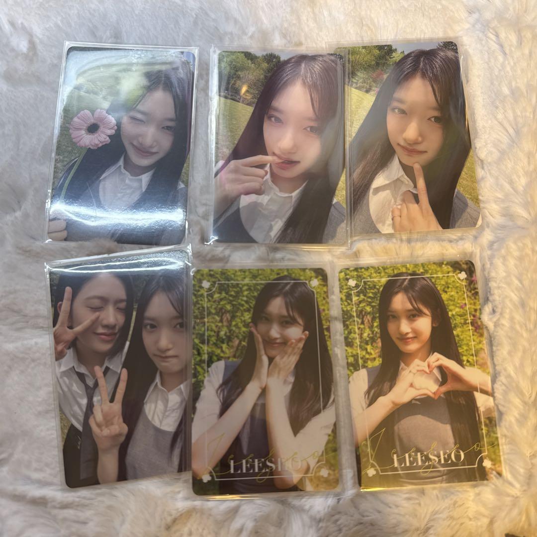 

[USED] IVE DICON A Iso trading cards (6 pieces)