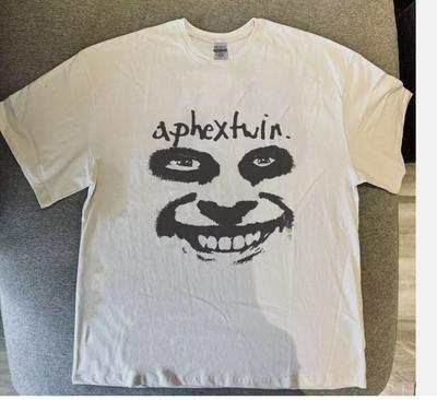Aphex Twin T-Shirt Vintage Autechre AFX Radiohead Grunge Y2K Emo Goth Rave EDM