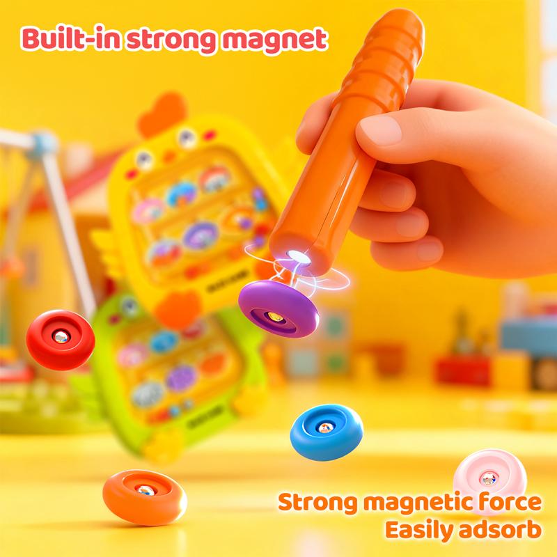 Montessori Sorting Games Magnetic Color Number Maze Board Pen Moving Bead Games Fine Motor Skills Educational Toys for Kids Gift