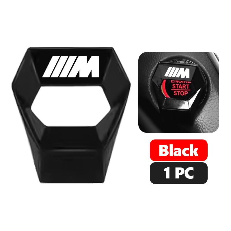 Car One-touch Start Decor Modified Ignition Ring Switch Button For BMW M 1 3 4 5 6 7 Series X1 X3 X4 X5 G20 G38 F48 E36 E39