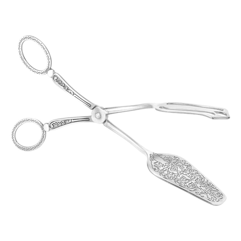 Retro Elegant Zinc Alloy Bread Tong Cooking Baking Kitchen Food Clip