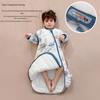 Detachable Washable Toddler Sleeping Bag - Autumn/Winter Down Cotton, Anti-Kick, Anti-Startle, Thickened Quilted Design