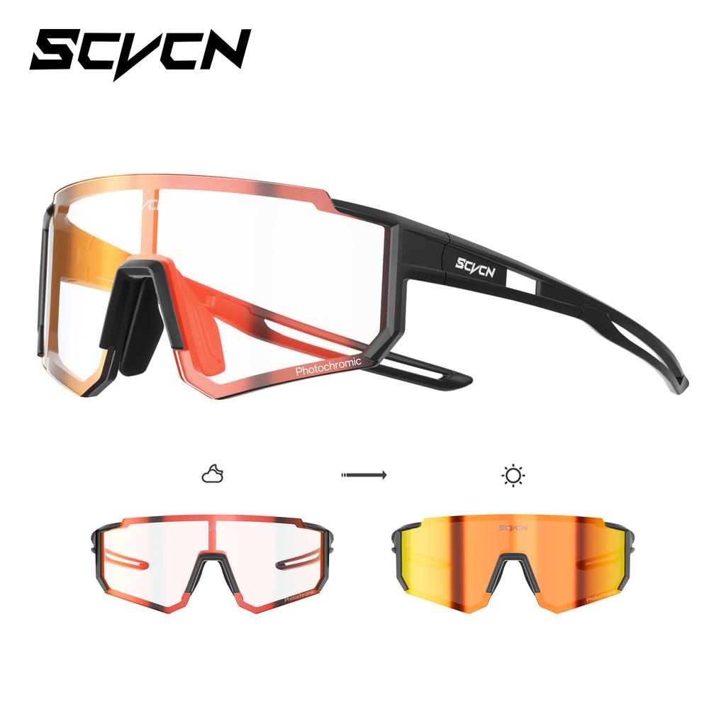 Gafas de Sol Deportivas para Niñas SCVCN Gafas para Senderismo al Aire Libre Niños Ciclismo Fotocromáticas UV400 Gafas de Béisbol para Niños Gafas de Running