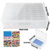 2 In 1Diamond Art Tray Storage Box, Diamond Printing Tools Accessories, Desk Organizer Box For DIY Crafts Accessories Jewelry Be
