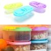 Plastic Portable Protector Case Container Trip Outdoor Lunch Fruit Food Lunch Boxes Storage Holder Cheap Banana Trip Outdoor Box