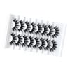 8 Pairs False Eyelashes Enlarge Eyes Soft Dense Long 3D Three Dimensional Curly False Eyelashes