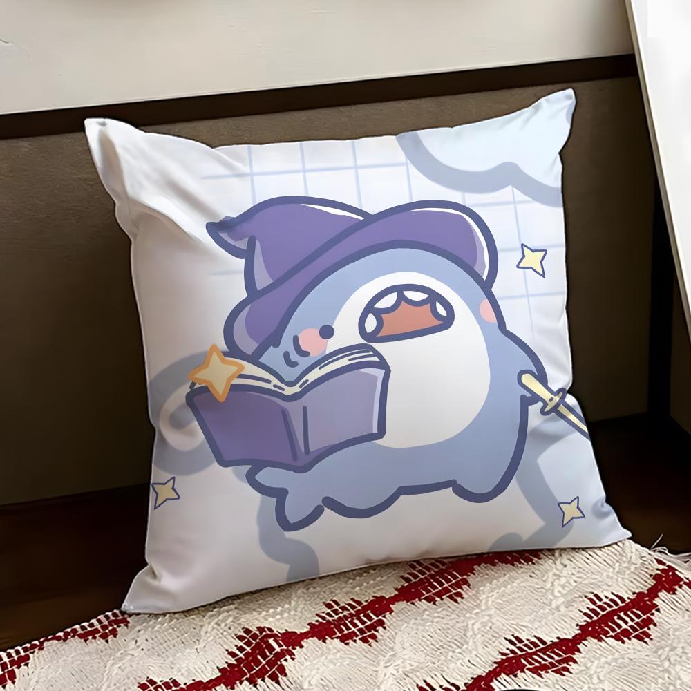 FFat SShark Cushion Cover Reversible Soft Durable Pillow Cover Home  Car MultiScene Use for Daily Comfort