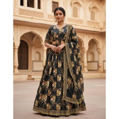 Lehenga Choli Presenting a Perfectly Blended Chinon Lehenga for Festive Season To Charm Your Look  Collection 2026