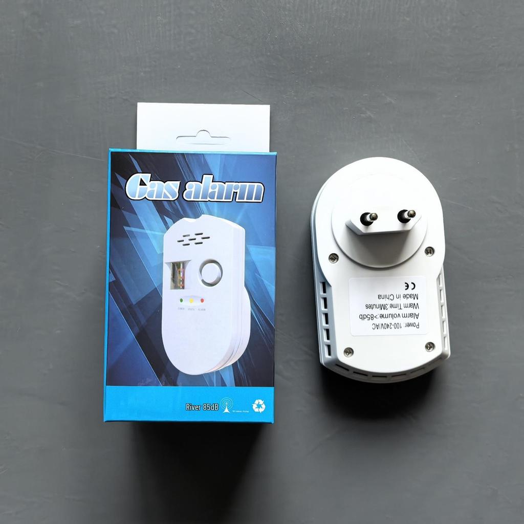 Wireless Gas Leak Alarm with Concentration Display for Natural, LPG, and Coal Gas