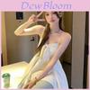 French Style Knit Tank Top With 3d Pattern And Bow For Women Spring