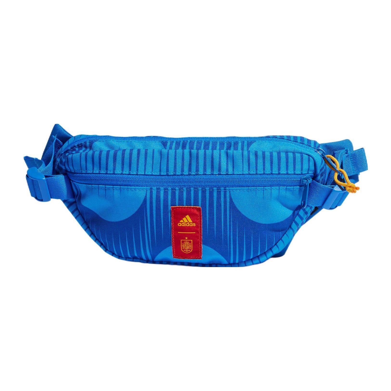 

Adidas Spain National Team Fan Minimalist Zipper Compression Strap Polyester Single Shoulder Crossbody Bag Unisex bags Blue HM2285 Blue