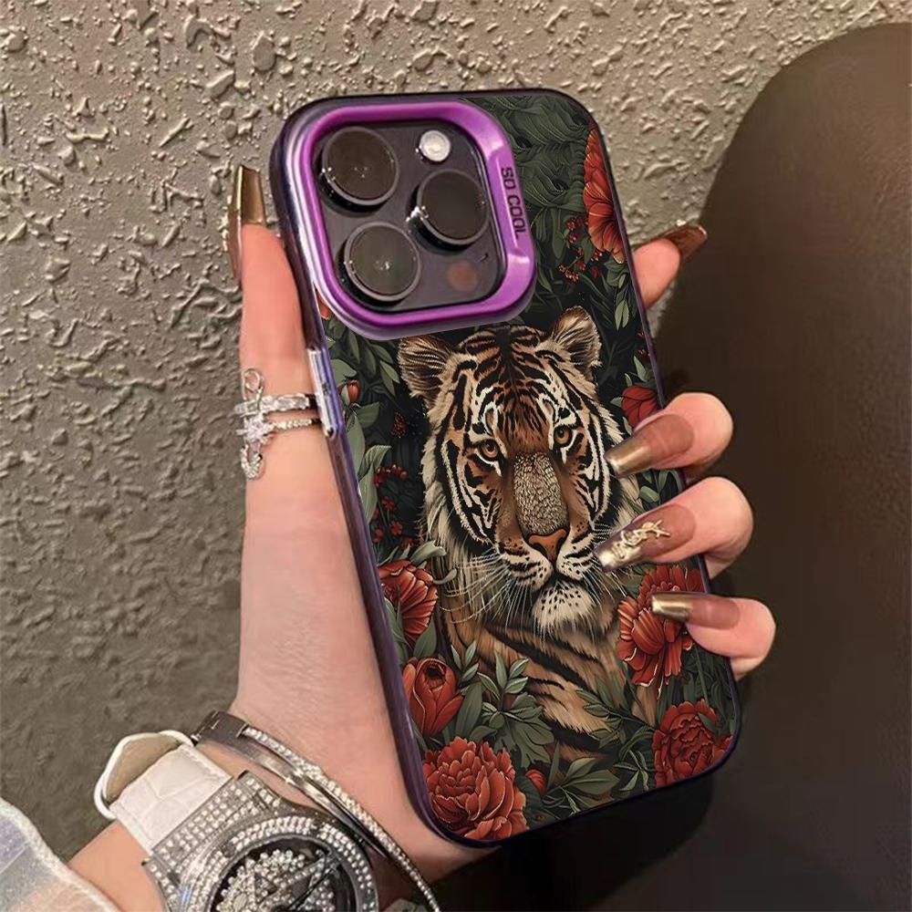 Superior Tiger Pattern Printing Phone Case For iPhone 15 Cases iPhone 11 12 13 14 15 16 Pro Max XS X XR Plus Shockproof Cover