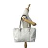 Used COACHTote Bag white leather Women