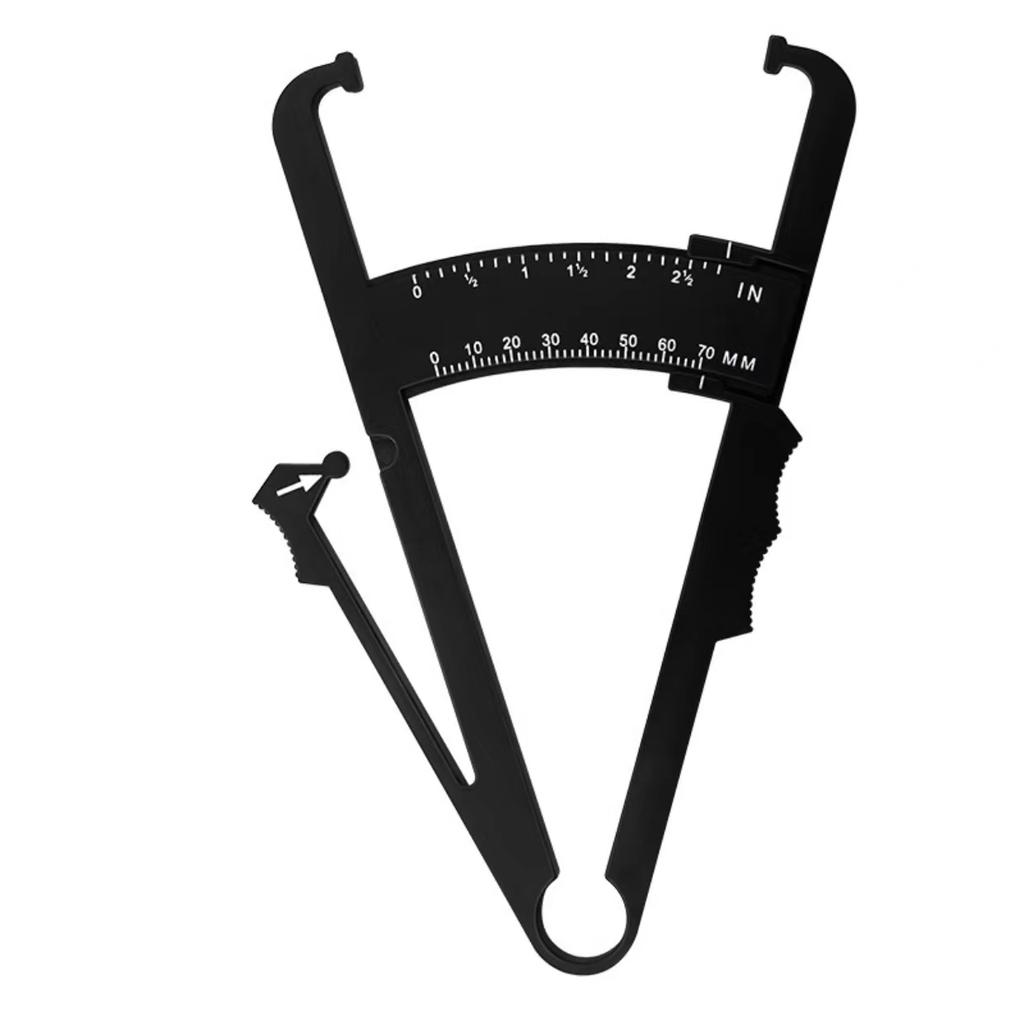 A Sebum Caliper Fat Clip Sebum Caliper Fat Thickness Measuring Ruler Body Fat Weight Loss Measuring Caliper Tape Measuring Tool