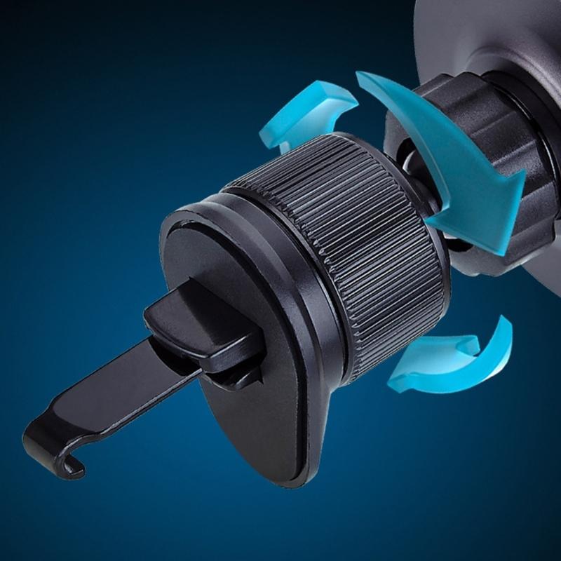 Car Mount Bracket Rack 360 Degree Rotation Nonslip Adjustable Windshield Dashboard Stand for Phone Navigation Travel Use