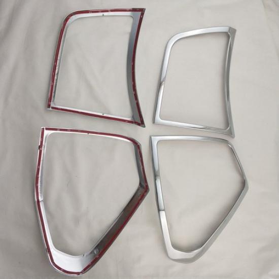 Chrome Rear Fog Light Taillight Lid Frame Cover Trim For 2004-2006 Lexus RX330