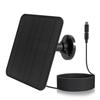 5V 6W Solar Panel IP65 Waterproof Solar Cell Panel Micro USB & USB-C Port 360°Adjustable Mounting for Eufycam 3/3C/2/2C/2 Pro