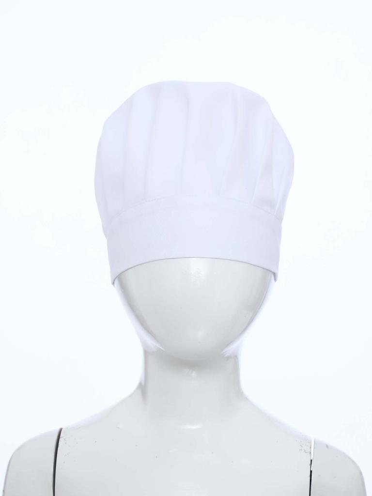 Children‘s Cooking Apron Set 3Pieces: Elastic Band Chef Hat, Oversleeves & Bib Apron with Pocket for Mess-Free Baking