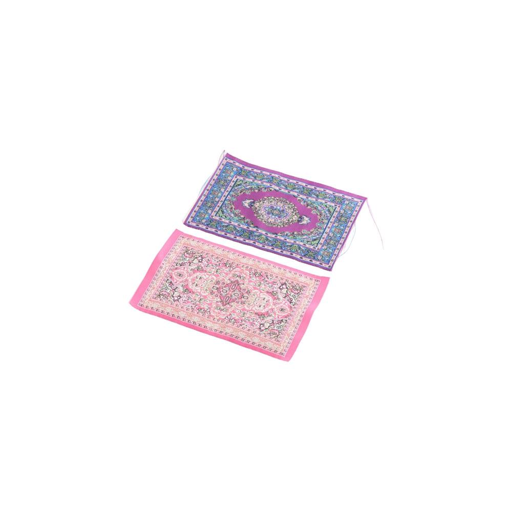 

Coverings 1:12 Dollhouse Miniature Dollhouse Carpet Dollhouse Furniture Simulation Weaving Rugs Red-A