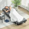 Single Bed Armchair 3 in 1 Folding Sofa Bed with Adjustable Backrest and Cushion for Living Room Bedroom 73x78x81 cm Grey