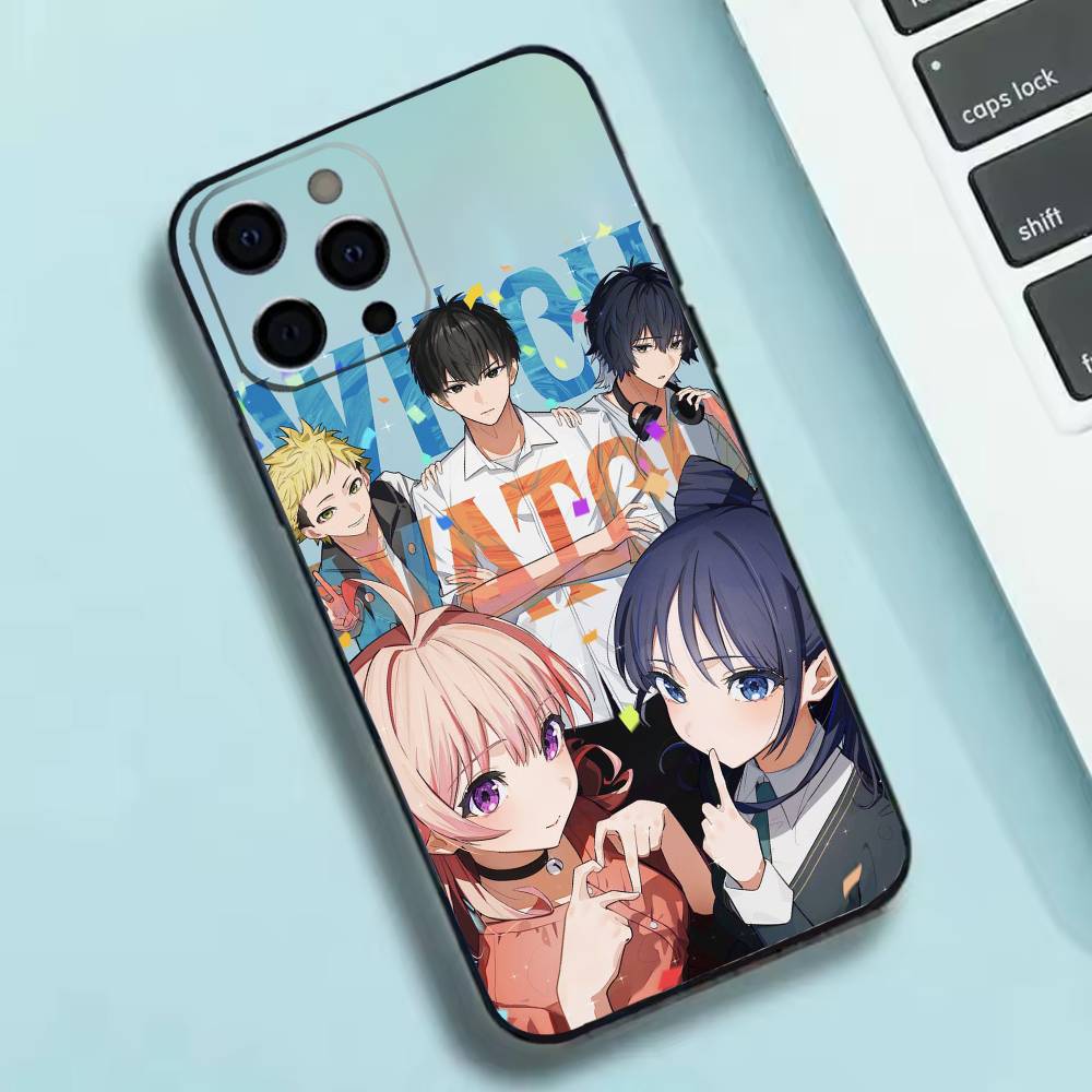 HOT Anime W-Witch Watch  Phone Case Silicone Soft For IPhone 17 16 15 14 13 12 11 X XR Plus Pro Max Plus