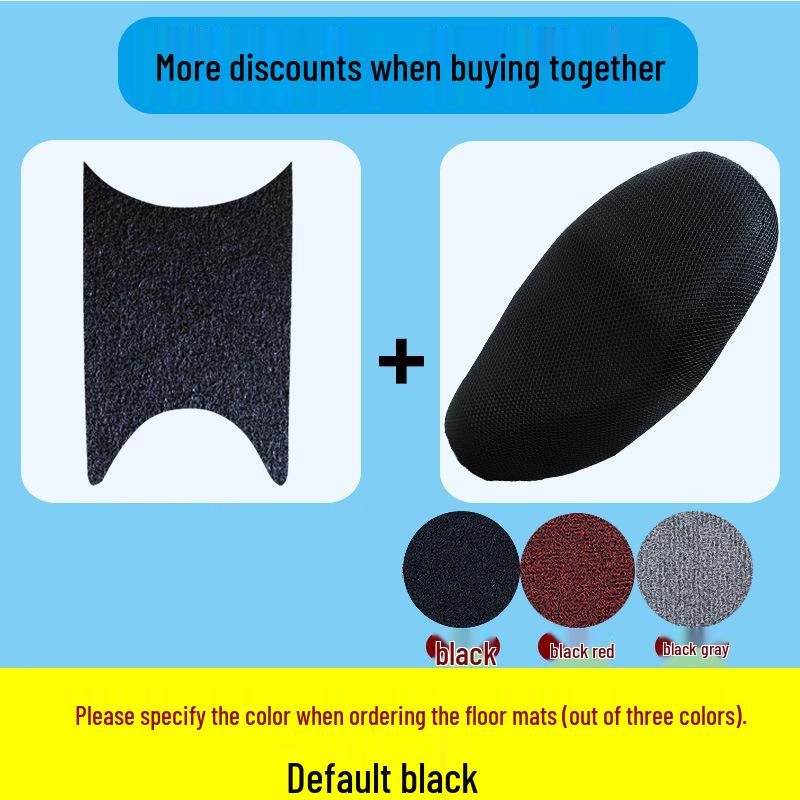 Waterproof, Non-Slip Wear-Resistant Silk Loop Foot Mats for Xinlei Xiaomeng Y Electric Scooter