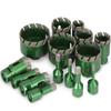 Quick Install Diamantine Brazed Hole Cutter For Tile Stone Cutting 6-50mm M14