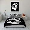 Skull Face Graphic Pattern. Bedding Sets Duvet Cover Sets Duvet Covers Pillowcases(1 * Duvet Cover 2 * Pillowcases Without Duvet Insert)