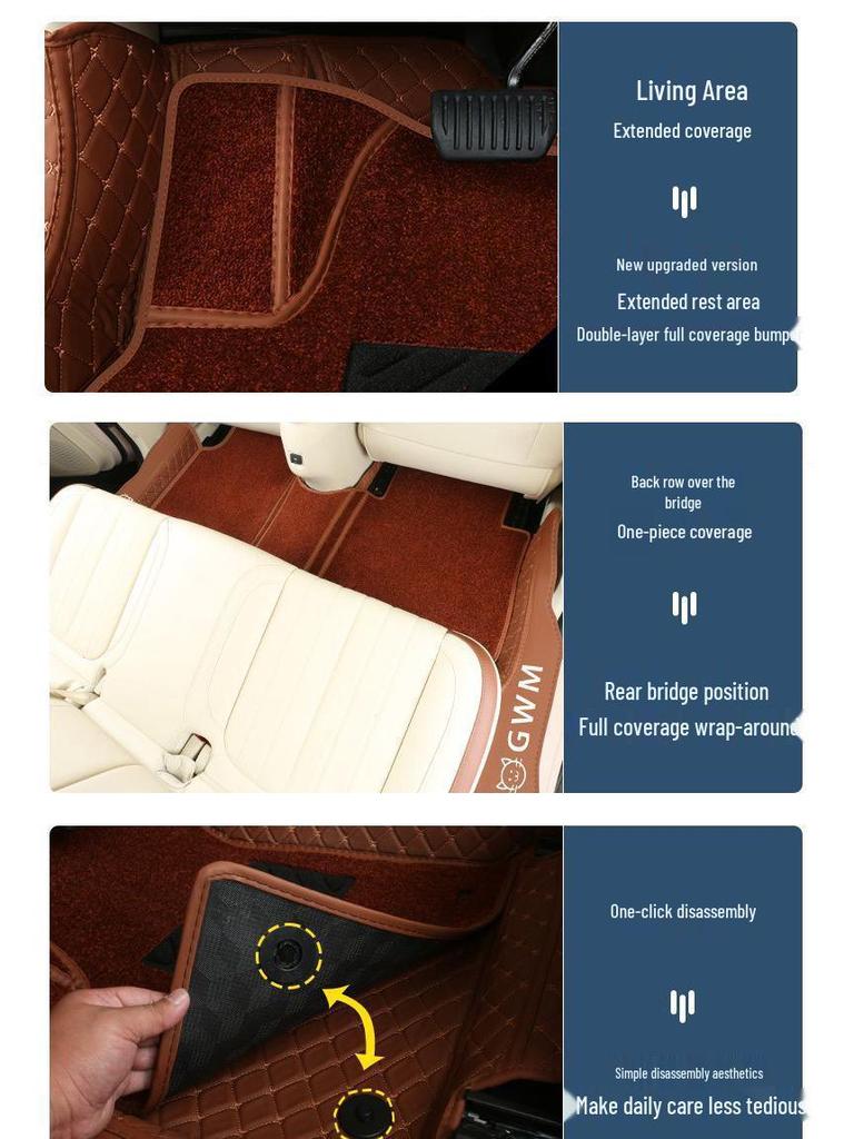 ORA Good Cat & GT Car Foot Mats - Special Edition 25: Premium Interior Accessories